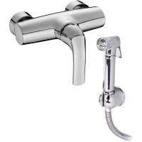 Гигиенический душ Jacob Delafon Nateo E71253-CP + SH-336 со смесителем, хром