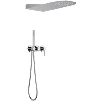 Душевой комплект Timo Saona SX-2340/00SM 230 мм, со смесителем, хром