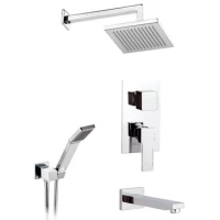 Душевой комплект 200 мм Remer Qubika Q937S03