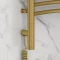 Полотенцесушитель электрический 1000x500 золотой МЭМ левый Сунержа Флюид 3.0 03-5820-1050 - 3
