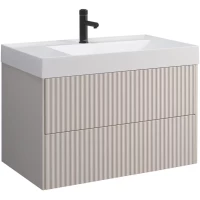 Тумба светлый миндаль матовый 83,6 см Belux Сиртаки НП 85-02 4810924269867