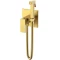 Гигиенический душ Boheme Qubic 477-MG со смесителем, золотой матовый - 1