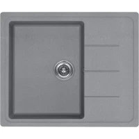 Кухонная мойка KuchenStern Ku-Granit Flug 45 108TN10 61,5x50 см, титан