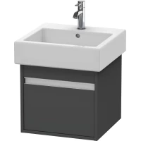 Тумба графит матовый 45 см Duravit Ketho KT668504949