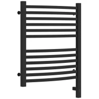 Полотенцесушитель электрический 600x500 темный титан муар МЭМ правый Сунержа Аркус 3.0 15-5705-6050