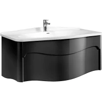 Тумба черный глянец 109,4 см Belux Анжело НП 110-01 4810924275974