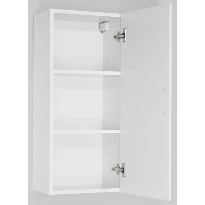Шкаф одностворчатый подвесной 36x80 см белый глянец Style Line ЛС-00000197