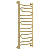 Полотенцесушитель водяной 1000x400 золотой матовый Сунержа Элегия+ 032-0205-1040
