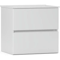 Тумба под раковину Belux Тоскана НП 50-02 4810924287632 48,4 см, подвесная, белый глянец