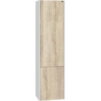 Пенал Санта Меркурий 700457 подвесной R, белый матовый/дуб янтарный