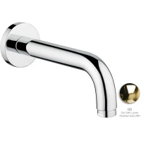 Излив для ванны Emmevi C00626F190/OR 180 мм, золотой