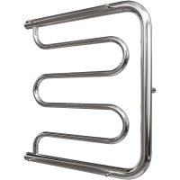 Полотенцесушитель водяной Point Фокстрот PN25555P 532x500, хром