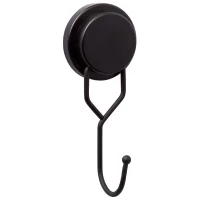 Крючок Fixsen Magic Black FX-45005 для ванны, черный матовый