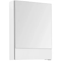 Зеркальный шкаф 50x67 см белый L Aquanet Верона 00207763