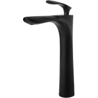 Смеситель для раковины Grocenberg GB3001BL черный матовый