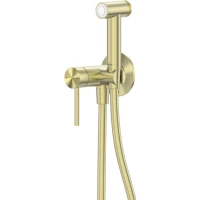Гигиенический душ Abber Wasser Kreis 316 AF8125BG со смесителем, золотой матовый