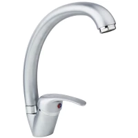 Смеситель для кухни матовый хром Ukinox UM2302 STCR