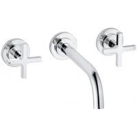 Смеситель для раковины Kludi Nova Fonte Classic 201440520 встраиваемый, без донного клапана, хром