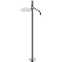 Смеситель напольный для раковины Boheme Stick Diamond 120-NB никель матовый