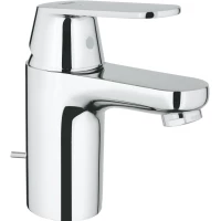 Смеситель для раковины Grohe Eurosmart Cosmopolitan 2337700E CoolStart, с донным клапаном, хром