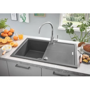Изображение товара кухонная мойка grohe k400 серый 31639at0