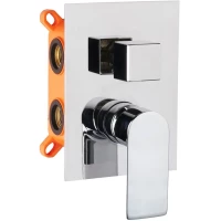 Смеситель для ванны AQG Alpha 01ALP352CR встраиваемый, хром