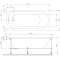 Акриловая ванна Am.Pm X-Joy W94A-150-070W-A 150x70 см, белый Акриловая ванна Am.Pm X-Joy W94A-150-070W-A 150x70 см, белый - 11