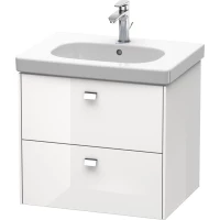 Тумба белый глянец 62 см Duravit Brioso BR414501022