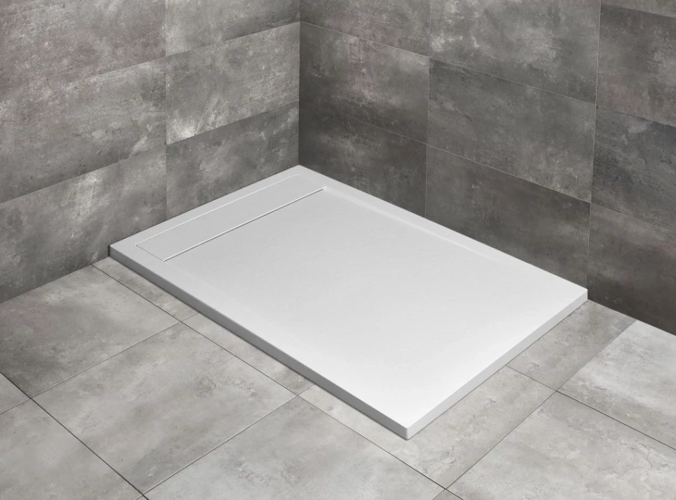

Душевой поддон из литьевого мрамора 160x70 см Radaway Teos F White HTF16070-04