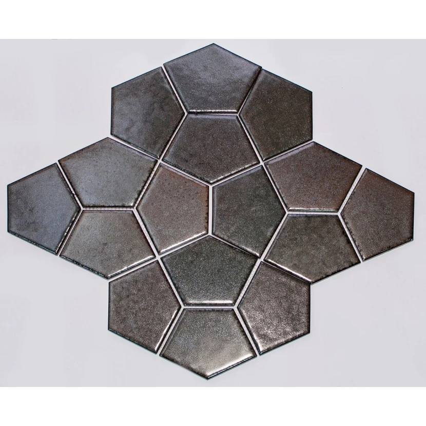 Керамическая плитка мозаика R-307 керамика глянцевая  15,1*30,6