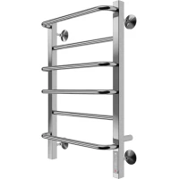 Полотенцесушитель электрический Terminus Евромикс квадро П6 4670078531223 650x430, ТЭН правый, хром