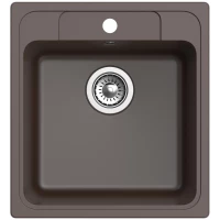 Кухонная мойка Ewigstein шоколад Elegant 50