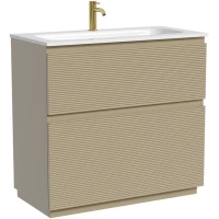 Тумба под раковину Sancos Folk Floor FL90FCP 89 см, напольная, капучино матовый