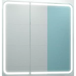 Изображение товара зеркальный шкаф 80x80 см белый r conti elliott mbk014