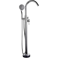 Смеситель напольный для ванны Gappo G3098 хром