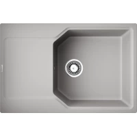 Кухонная мойка Omoikiri Artgranit Yonaka 78-LB-GR 4993339 78x51 см, ленинградский серый