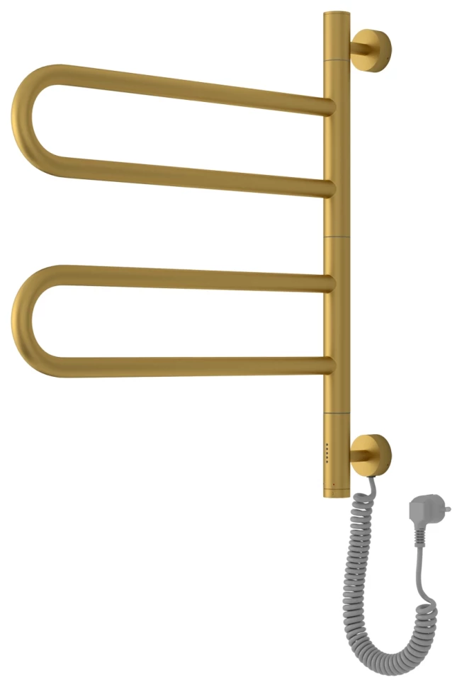 

Полотенцесушитель электрический 567x535 золотой матовый МЭМ Сунержа Парео 4.0-2С 032-0823-0567