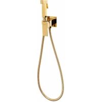 Гигиенический душ Hansberge Cubito H3077GO со смесителем, золотой