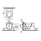 Унитаз подвесной Vitra S50 7740B003-6039 безободковый, с сиденьем микролифт, белый - 3