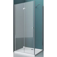 Душевой уголок 90x100 см BelBagno Albano ALBANO-ASH-1-90/100-C-Cr прозрачное