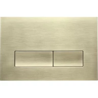 Кнопка смыва Veconi Flush V1 FLV1-G для инсталляции, золотой матовый