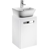 Тумба белый глянец 44,5 см Roca The Gap ZRU9302880