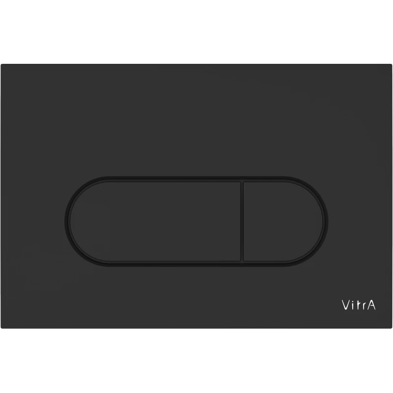 Кнопка смыва VitrA Root Round 740-2211 для инсталляции, черный матовый
