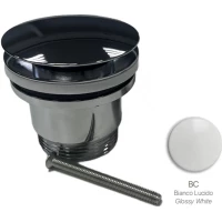 Донный клапан для ванны Astra-Form 08010048 универсальный, белый