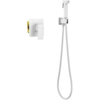 Гигиенический душ Timo Selene 2089/16SM со смесителем, белый матовый