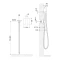 Гигиенический душ Timo Selene 2089/16SM со смесителем, белый матовый - 4