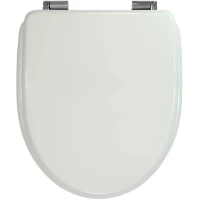 Сиденье для унитаза Migliore Milady 20908 с микролифтом, белый глянец/хром