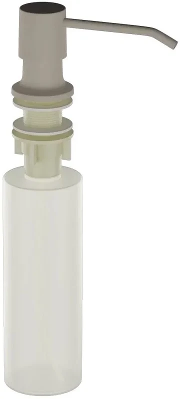 Дозатор для жидкого мыла Ulgran UQ-01-02 330 мл, встраиваемый, для кухни, лен