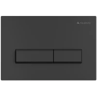 Кнопка смыва Aqueduto Retangulo RET0140 для инсталляции, черный матовый