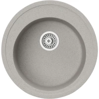 Кухонная мойка TopZero Eva 510-47 Smoke 51x51 см, дым